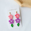 Load image into Gallery viewer, Colorful Floral Earrings
