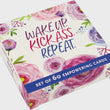Load image into Gallery viewer, Wake Up, Kick Ass, Repeat - Set of Empowering Cards
