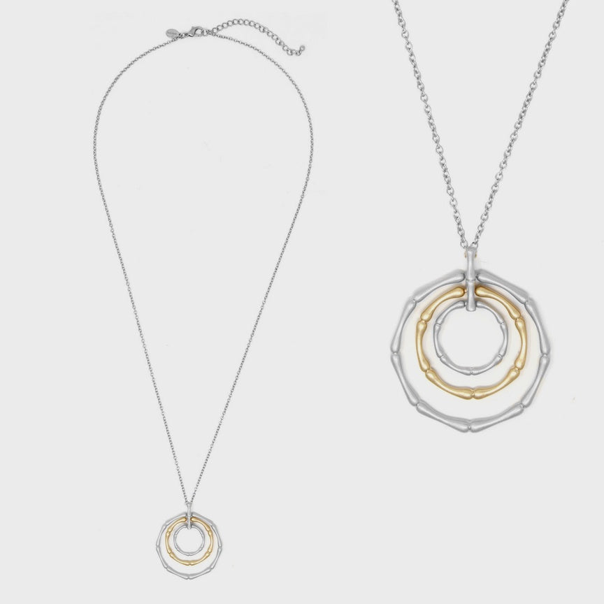 Fazi Gold Silver Necklace