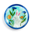 Load image into Gallery viewer, Bunny &amp; Daisies Mini Glass Plate
