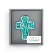 Load image into Gallery viewer, Faith Cross Glass Ornament
