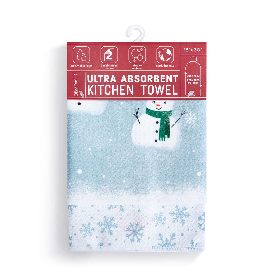 Holiday Absorbent Reversible Towels