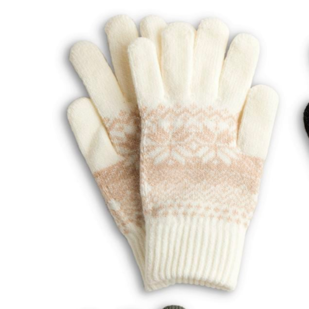 Holiday Gloves in Gingerbread Box