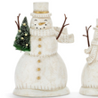 Load image into Gallery viewer, Snowman Paper Pulp Glittered Greenery Figures
