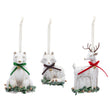 Load image into Gallery viewer, Deer, Fox &amp; Polar Bear Paper Pulp Ornaments
