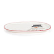 Load image into Gallery viewer, Snowman Red Heart Platter
