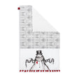 Load image into Gallery viewer, Snowman Red Heart Towel

