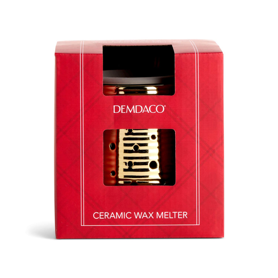 Gold LED Wax Melter w/ Silicone Dish