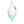 Load image into Gallery viewer, Milk Glass Ornament with Butterfly
