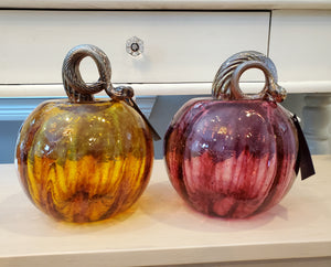 Kitras Glass Pumpkins