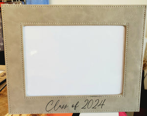 Leatherette Picture Frame - Graduation