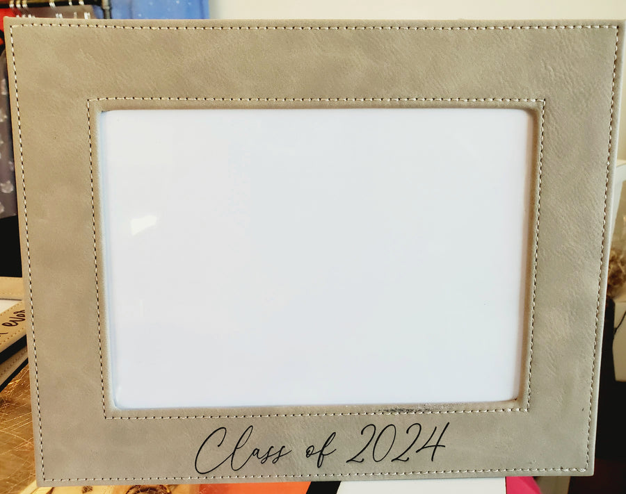 Leatherette Picture Frame - Graduation