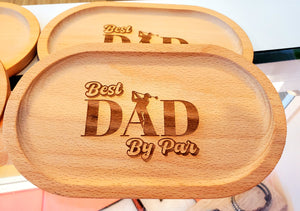 Wooden Valet Trays - Dad