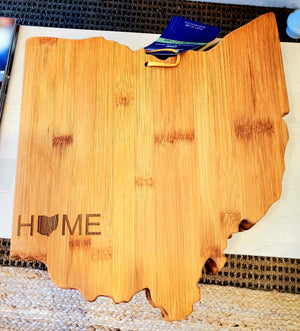 Ohio "Home" Cutting Board