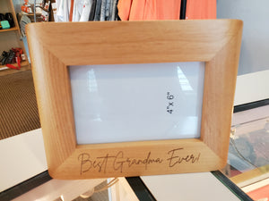 Mom or Grandma Wood Frames