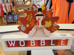 Turkey Flipping Shelf Sitter