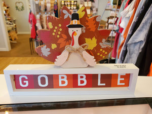 Turkey Flipping Shelf Sitter
