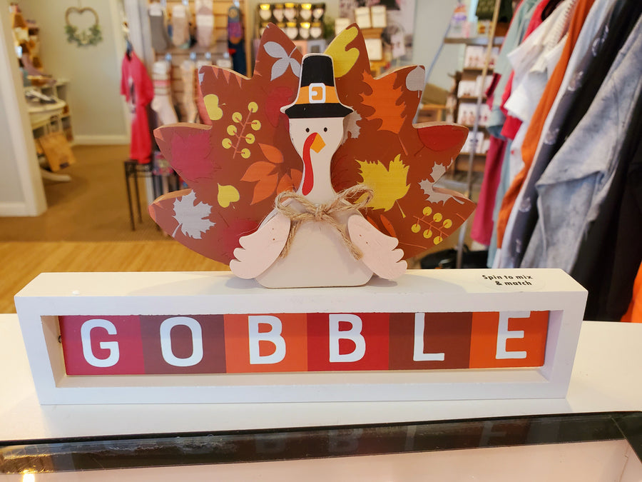 Turkey Flipping Shelf Sitter