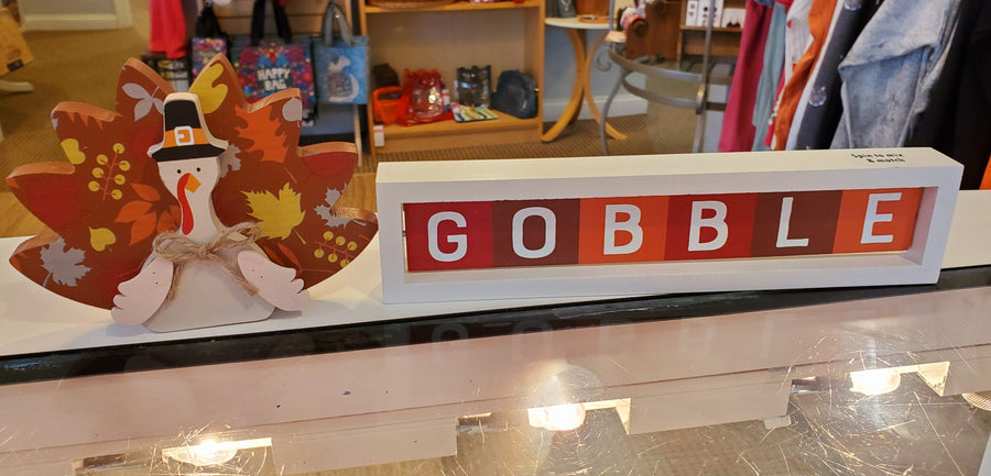 Turkey Flipping Shelf Sitter