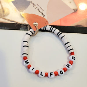 Milford HS Single Stack Bracelets