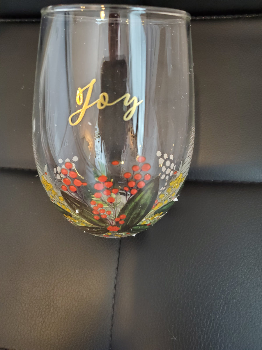 Botanical Wine Glasses
