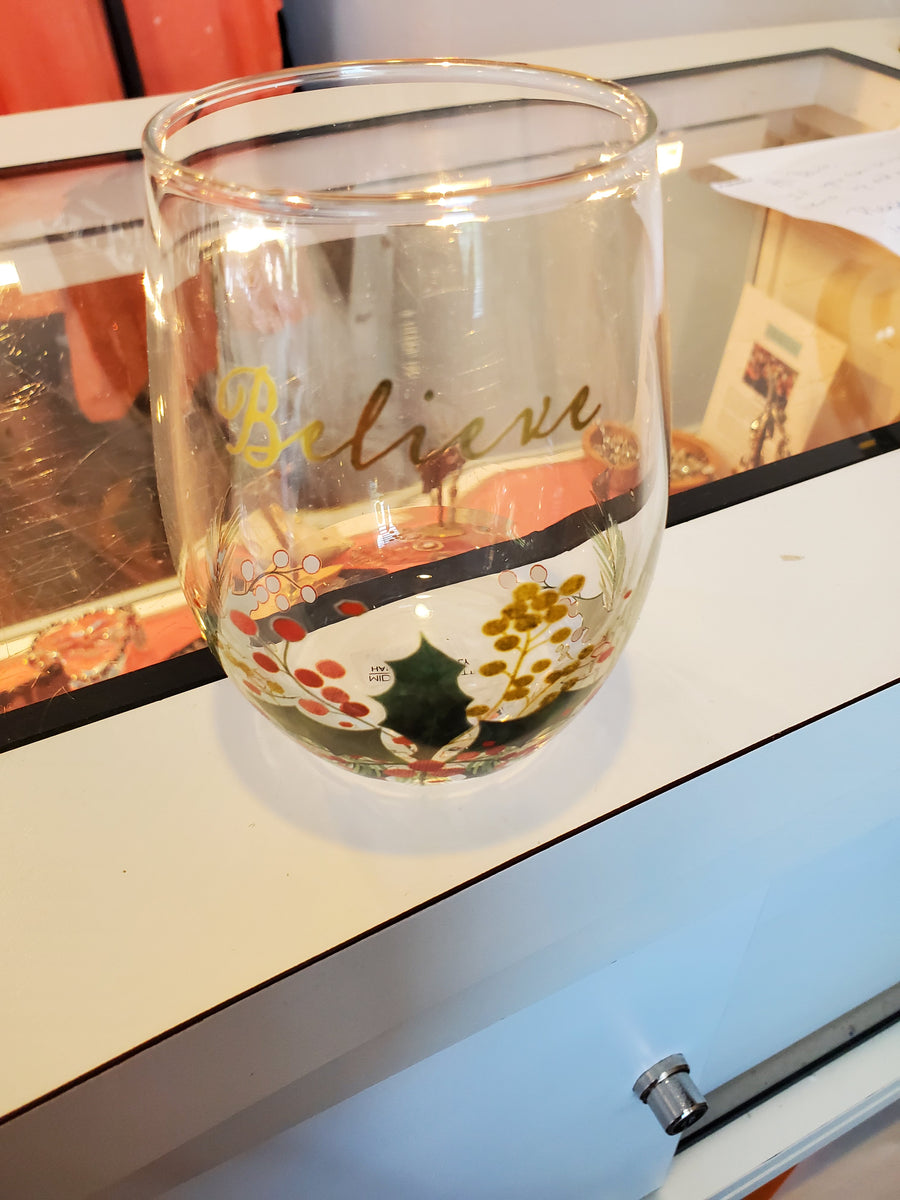 Botanical Wine Glasses