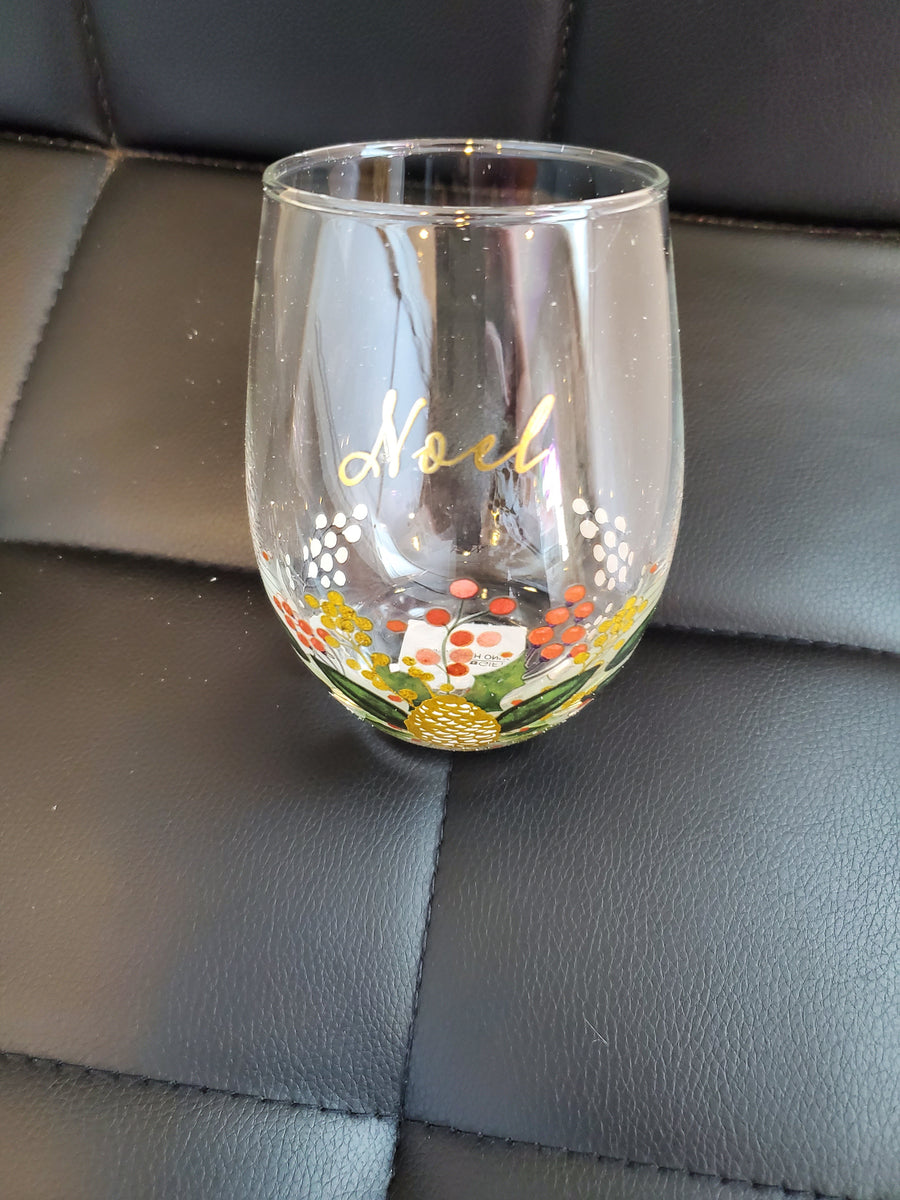 Botanical Wine Glasses