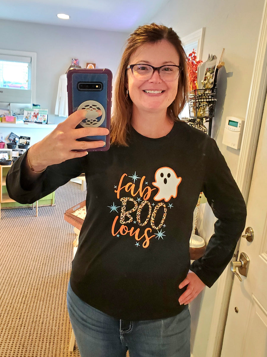 FabBOOlous Ghost LS Tee
