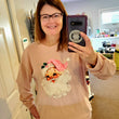 Load image into Gallery viewer, Santa Claus Pink Cord Sweatshirt
