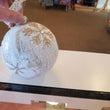Load image into Gallery viewer, Whitewashed Snowflake Globe Ornament
