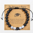 Load image into Gallery viewer, Graduation Stone Beaded Bracelets
