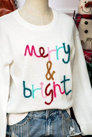 Merry & Bright Holiday Sweater