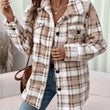 Load image into Gallery viewer, Plaid Teddy Fleece Shacket
