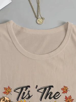 Tis The Season Football & Pumpkin Top