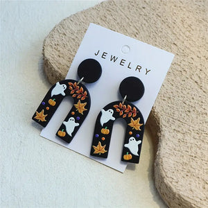 Halloween Acrylic Earrings