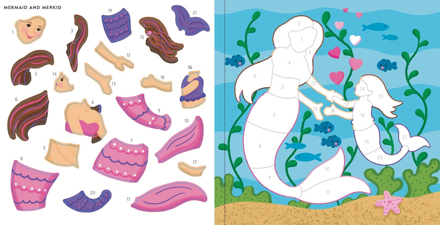 My First Color-By-Sticker - Furry Friends