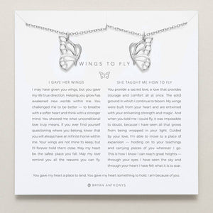 Wings to Fly Necklace Set