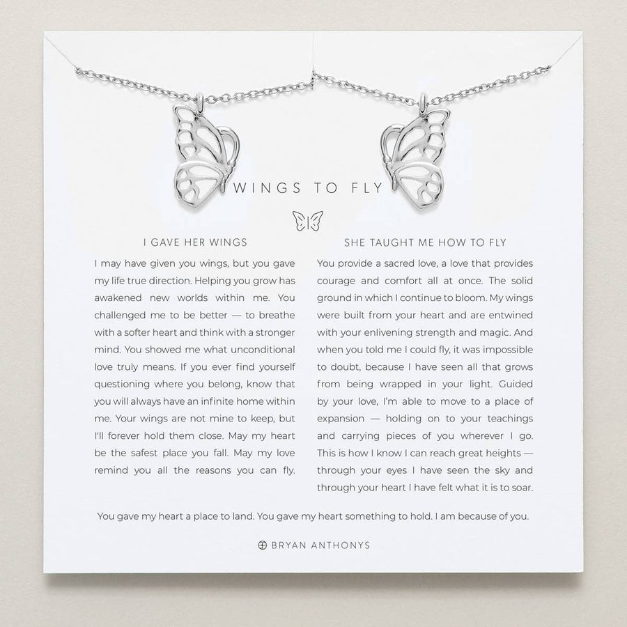 Wings to Fly Necklace Set