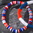 Load image into Gallery viewer, Patriotic Beaded Bracelets
