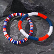 Load image into Gallery viewer, Patriotic Beaded Bracelets
