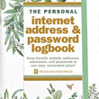 Load image into Gallery viewer, Personal Password Organizer Book
