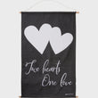 Load image into Gallery viewer, Two Hearts One Love Wall Decor

