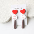 Load image into Gallery viewer, Baseball Acrylic Earrings
