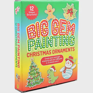 Big Gem Painting Christmas Ornaments Kit