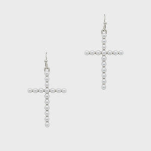 Noah Silver Pearl Earrings