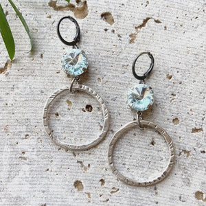 Swarovski Azore Hammered Circles
