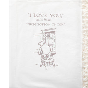 Winne the Pooh Neutral Blanket