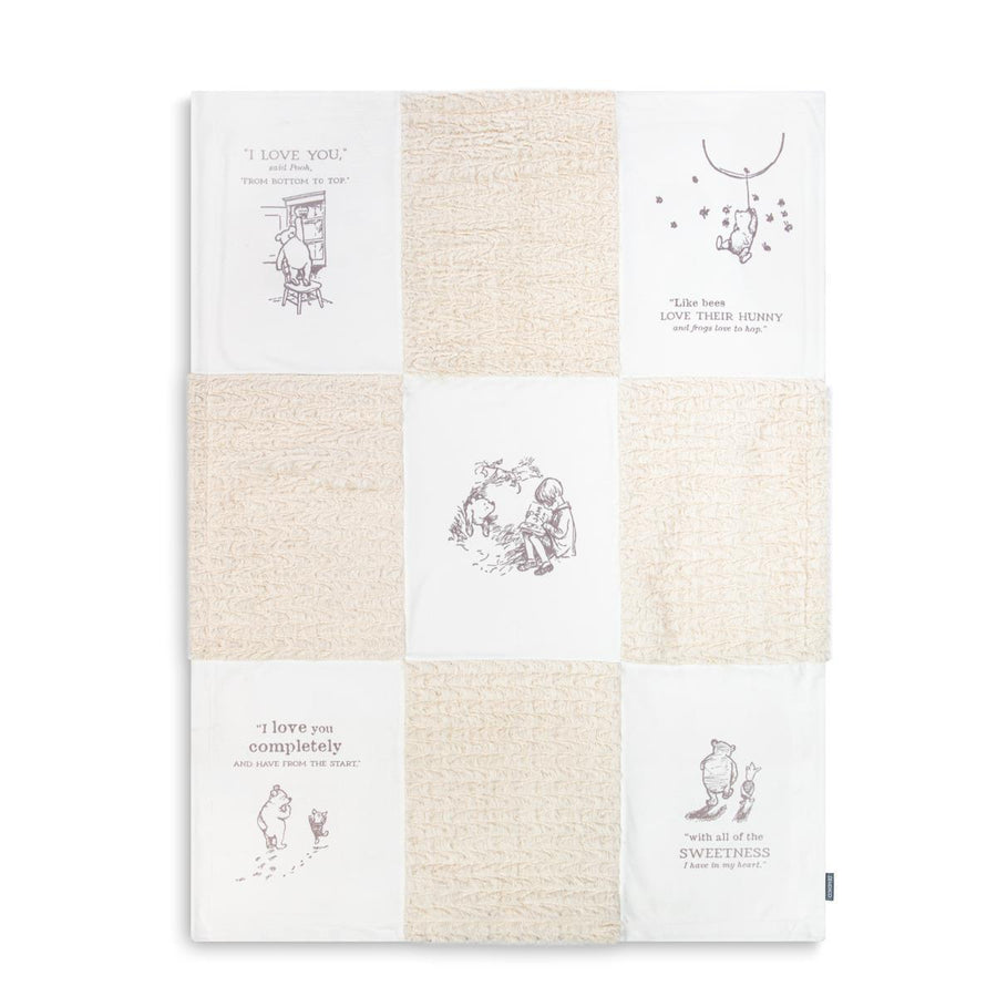 Winne the Pooh Neutral Blanket