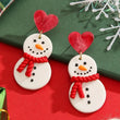 Load image into Gallery viewer, Christmas Clay Dangles
