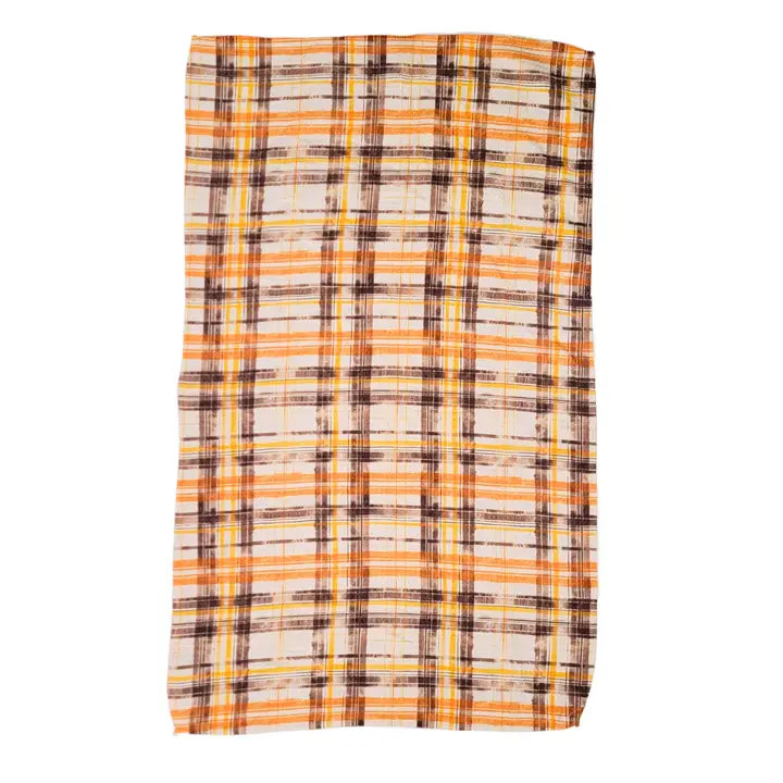 Patterned Waffle Kitchen Towels w/Hoop